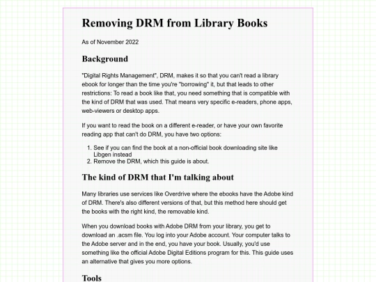 library-drm screenshot