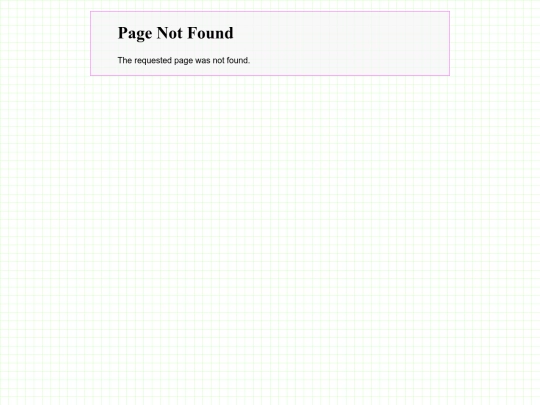 not_found screenshot