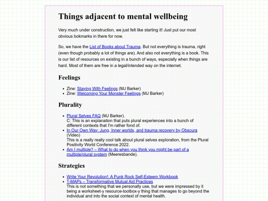 reading/mental-wellbeing screenshot