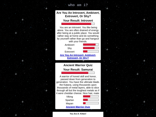 aboutme screenshot