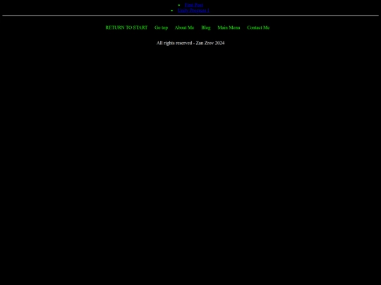 blog screenshot
