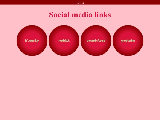 socials screenshot