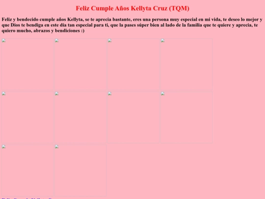 Feliz Cumpleaños Kelly screenshot