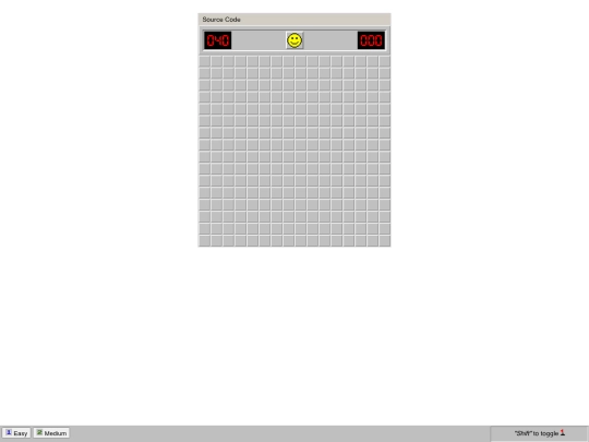 pages/minesweeper screenshot
