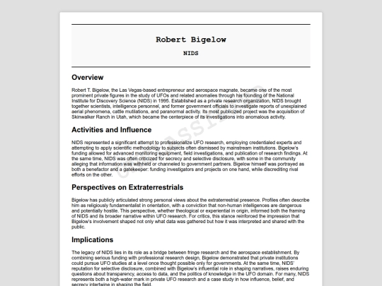 agency/bigelow screenshot
