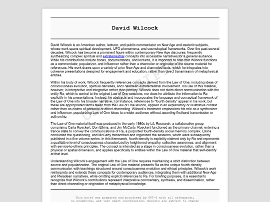 influencers/david_wilcock screenshot