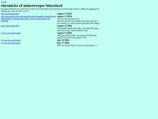 minesweeper-binoclard screenshot
