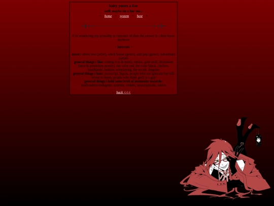 interests screenshot