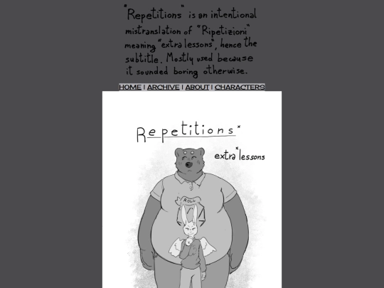 repetitions screenshot