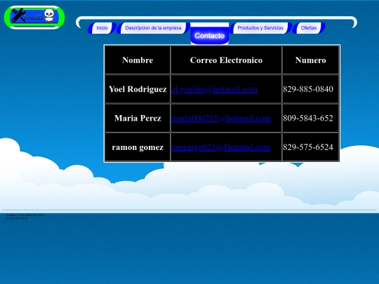 contacto screenshot