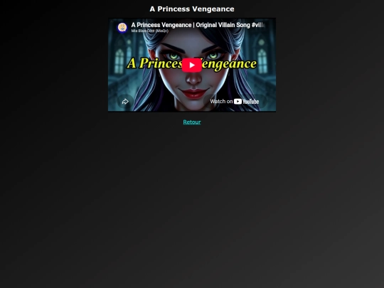 AI Songs FR/a_princess_vengeance_FR screenshot