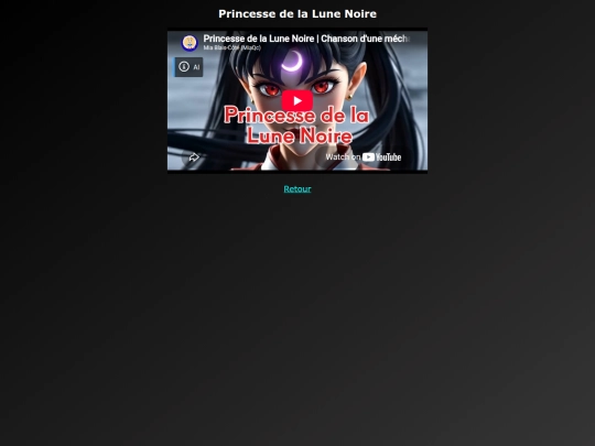 AI Songs FR/princesse_de_la_lune_noire_FR screenshot
