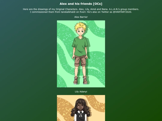 Coms Art EN/Alex_and_his_friends_Art screenshot