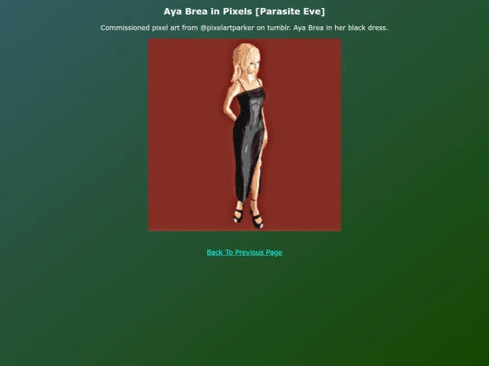 Coms Art EN/Aya_Brea_in_pixels_Art screenshot