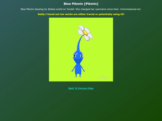 Coms Art EN/Blue_Pikmin_Art screenshot