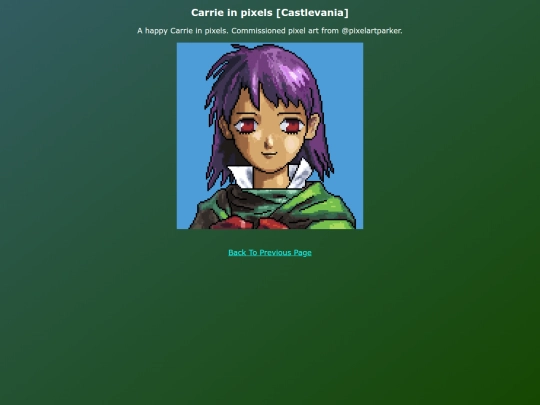 Coms Art EN/Carrie_in_pixels_Art screenshot