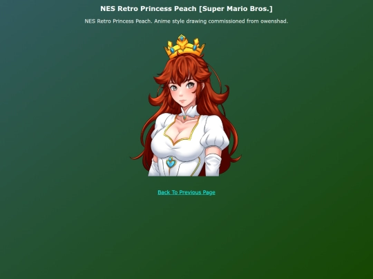 Coms Art EN/NES_Retro_Princess_Peach screenshot