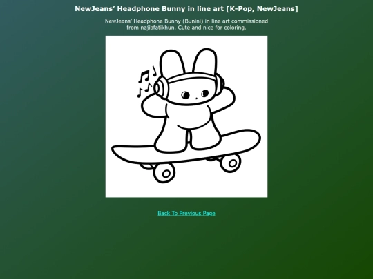 Coms Art EN/NewJeans_Headphone_Bunny screenshot