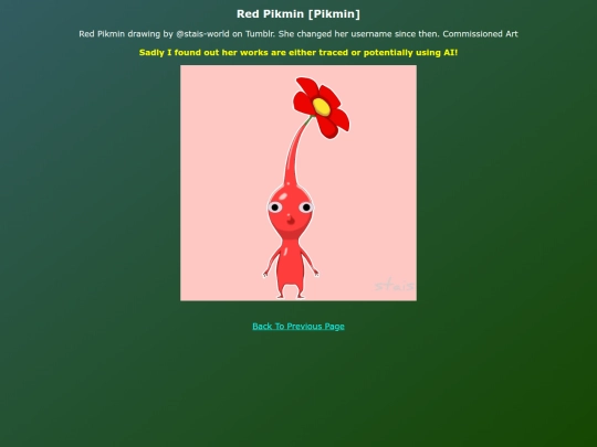 Coms Art EN/Red_Pikmin_Art screenshot