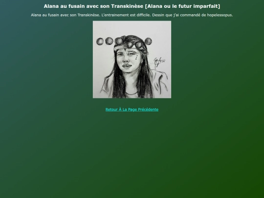 Coms Art FR/Alana_au_fusain_avec_son_transkinese screenshot