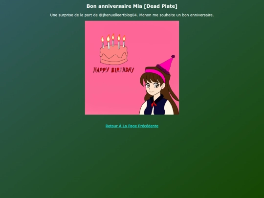 Coms Art FR/Bon_anniversaire_Mia_Art screenshot