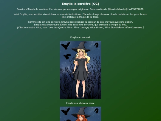 Coms Art FR/Emylia_la_sorciere_Art screenshot