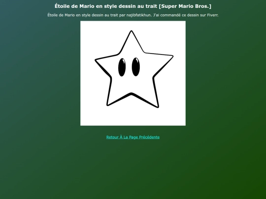 Coms Art FR/Etoile_de_Mario_en_style screenshot