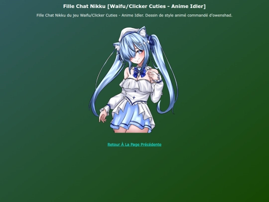Coms Art FR/Fille_Chat_Nikku_Art screenshot