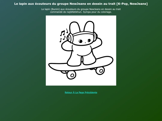 Coms Art FR/Le_lapin_aux_ecouteurs screenshot