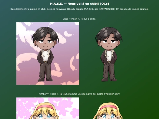 Coms Art FR/MASK_Nous_voila_en_chibi screenshot