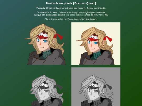 Coms Art FR/Mercuria_en_pixels_Art screenshot