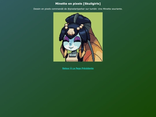 Coms Art FR/Minette_en_pixels_Art screenshot