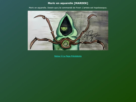 Coms Art FR/Moric_en_aquarelle_Art screenshot