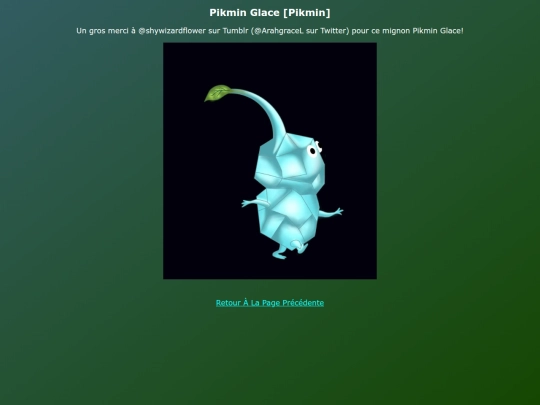 Coms Art FR/Pikmin_Glace_Art screenshot