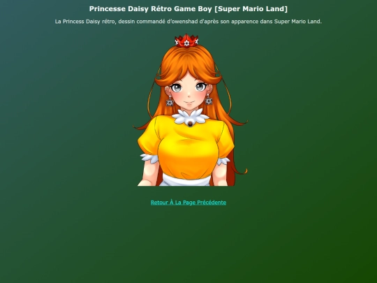 Coms Art FR/Princesse_Daisy_Retro screenshot