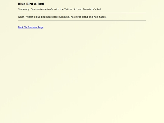 Fanfics EN/Blue_Bird_Red screenshot