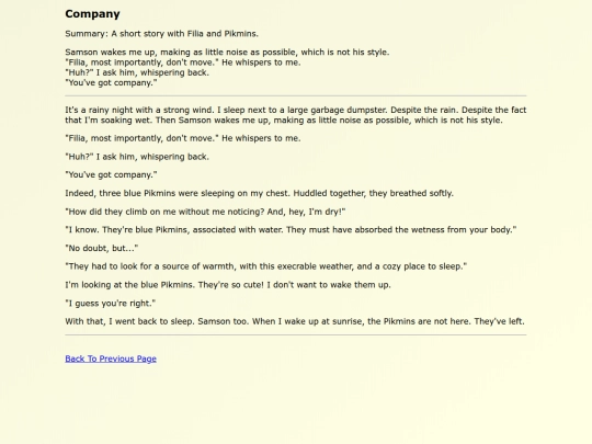 Fanfics EN/Company screenshot