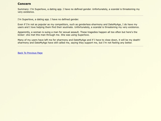 Fanfics EN/Concern screenshot