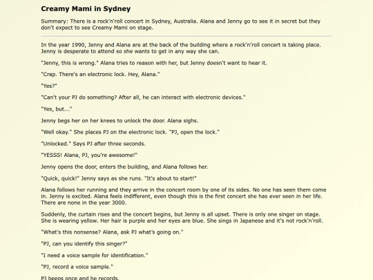 Fanfics EN/Creamy_Mami_in_Sydney screenshot