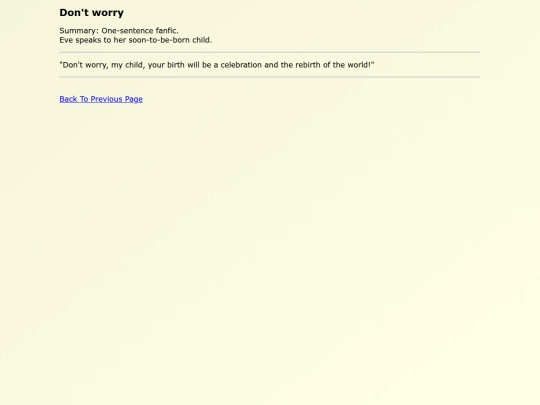Fanfics EN/Dont_worry screenshot