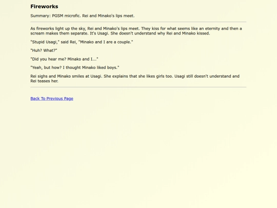 Fanfics EN/Fireworks screenshot
