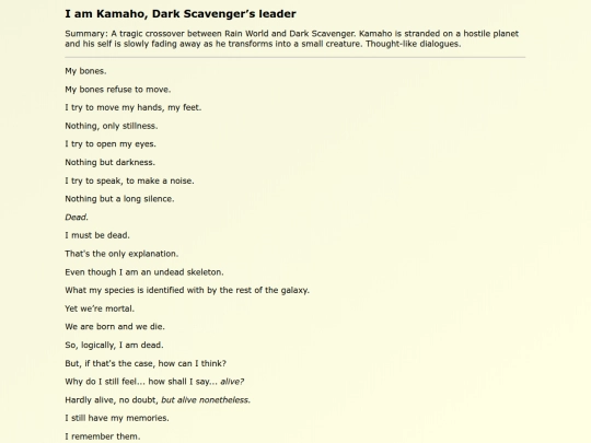 Fanfics EN/I_am_Kamaho_Dark_Scavenger_leader screenshot