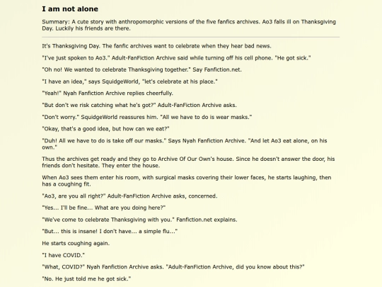 Fanfics EN/I_am_not_alone screenshot
