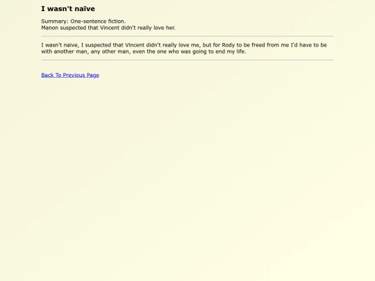 Fanfics EN/I_wasnt_naive screenshot