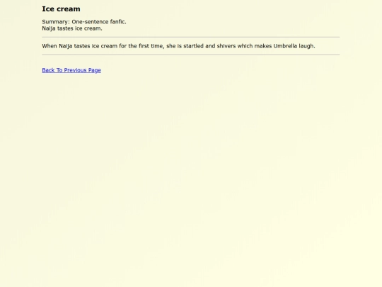 Fanfics EN/Ice_cream screenshot