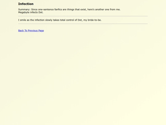 Fanfics EN/Infection screenshot