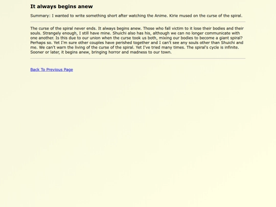 Fanfics EN/It_always_begins_anew screenshot