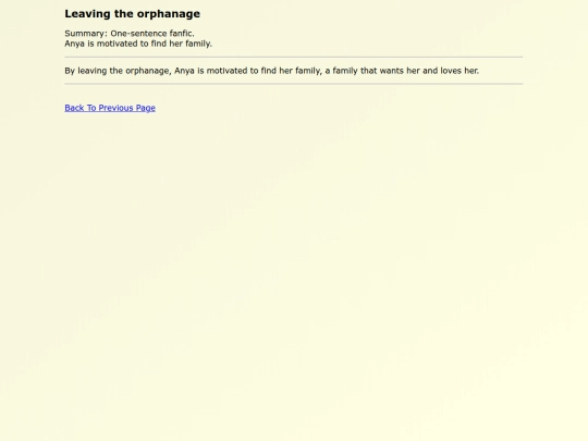 Fanfics EN/Leaving_the_orphanage screenshot