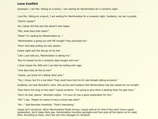 Fanfics EN/Love_Conflict screenshot
