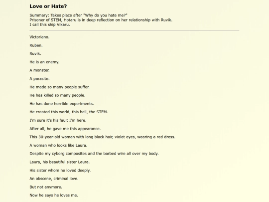 Fanfics EN/Love_or_Hate screenshot